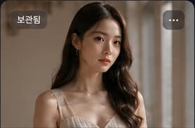 매장 이벤트를 소개하는 밝은 톤의 홍보 캐릭터